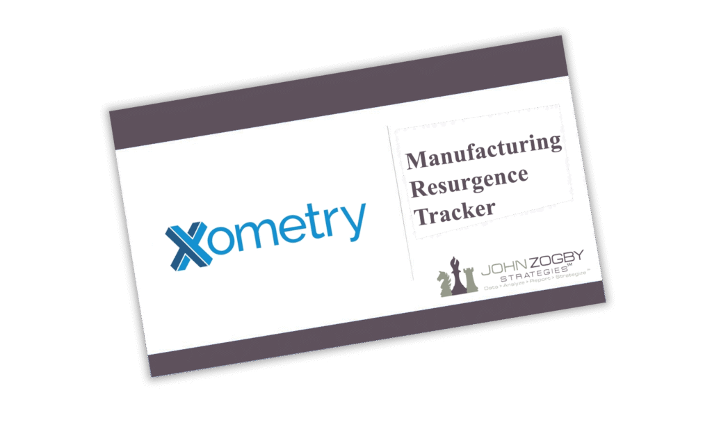 Xometry and Zogby Manufacturing Resurgence Tracker